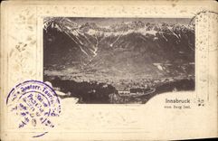 CPA Innsbruck vom Berg Isel