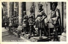 VINTAGE POSTCARD Innsbruck Hofkirche Rechisseitige