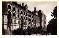 CPA Blois Le Chateau Aile Francois 1er