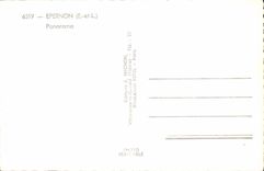 POSTAL MODERNA panorama de Epernon