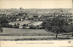 CPA Le Mans Vue Generale Prise de la Route de Rouillon