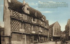 CPA Chartres Maison du saumon 