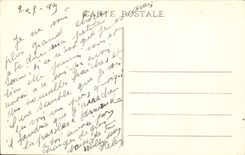 Casa de Chartres de la POSTAL de la VENDIMIA de salmones