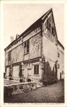 VINTAGE POSTCARD Nogent the King Bleviniere Old woman house of 16th