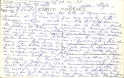 VINTAGE POSTCARD Nogent the King Bleviniere Old woman house of 16th