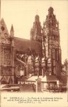 CPA Tours Les Tours de la Cathedrale St Gatien