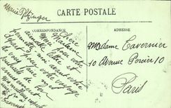 La POSTAL Amboise de la VENDIMIA La Chapelle de la relevación baja del castillo expulsa de Huberto Saint