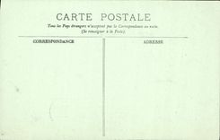 VINTAGE POSTCARD Chaumont the Castle Main door