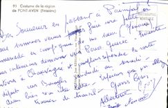 CPM Costume de la Region de Pont Aven Folklore 