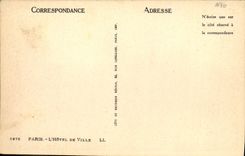 CPA Paris Hotel de ville