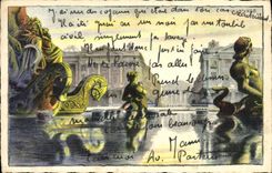 CPA Paris Place de la Concorde