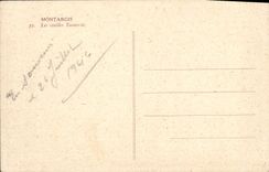 VINTAGE POSTCARD Montargis Old tanneries