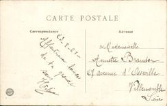 VINTAGE POSTCARD Tool bags In Gatinais Arena and Refectoire