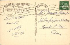 CPA Orleans Hotel de Ville Cheminee monumentale du grand salon de reception