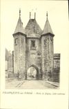 CPA Villeneuve Sur Yonne Porte de Joigny 