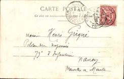 POSTAL de la VENDIMIA Sens la puerta de Abraham