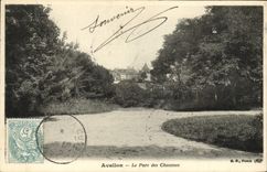 CPA Avallon Le Parc Des Chaumes