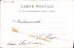 VINTAGE POSTCARD Cheap Paris Street of the Vat