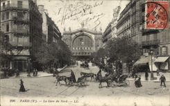 CPA Paris La Gare du Nord