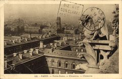 CPA Paris Notre Dame Chimeres 