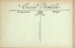 VINTAGE POSTCARD Paris Festivals of the Victoire July 14th, 1919 the cock Militaria combatant