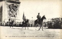 CPA Les Fetes De La Victoire 14 Juillet 1919 Le general Pershing Militaria 