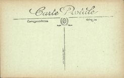 La POSTAL de la VENDIMIA los festivales Victoire del 14 de julio de 1919 agrupa la Lorena unas que atienden a la procesión la Alsacia-Lorena Militaria