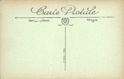 VINTAGE POSTCARD Festivals Of the Victoire July 14th, 1919 the safety of the municipal council to the Marshals of France