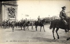 CPA Les Fetes De La Victoire 14 Juillet 1919 Le marechal Douglais Haig Militaria 