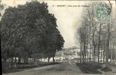 VINTAGE POSTCARD Joigny Seen from of the Hat