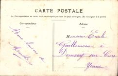 VINTAGE POSTCARD Joigny Seen from of the Hat