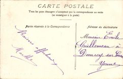 CPA Joigny Le Faubourg de Paris et Cote Saint Jacques