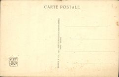 VINTAGE POSTCARD Fair Colonial International Paris 1931 Palates of the Entered AOF of the court of the carpets