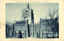 CPA Exposition Coloniale Internationale Paris 1931 Afrique occidantale Francaise La palais vu de la terrasse restaurant