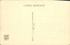 VINTAGE POSTCARD Exposition Colonial International Paris 1931 Cameroun Togo Entree of the Al house drives out