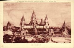 CPA Exposition Coloniale Internationale Paris 1931 Angkor Vat