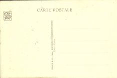 De la VENDIMIA de la POSTAL templo internacional colonial 1931 de París favorablemente del interior de la cuba de Angkor
