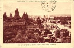 CPA Exposition Coloniale Internationale Paris 1931 Un aspecte de la gradne avnue des colonies francaises