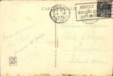 VINTAGE POSTCARD Fair Colonial International Paris 1931 Avenue des colonies francaiess