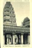 VINTAGE POSTCARD Fair Colonial International Paris 1931 Temple d' Angkor Vat Upper floor Galleries and turn