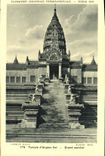 CPA Exposition Coloniale Internationale Paris 1931 Temple d'Angkor Vat Grand escalier 