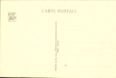 VINTAGE POSTCARD Fair Colonial International Paris 1931 Temple d' Angkor Vat Lion and turn