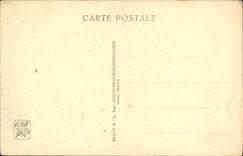 VINTAGE POSTCARD Fair Colonial International Algerian Paris 1931 Algerie Pavillon Cote Sud