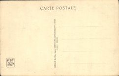 De la VENDIMIA de la POSTAL tunecino internacional colonial de la sección de París 1931 favorablemente una esquina de los souks
