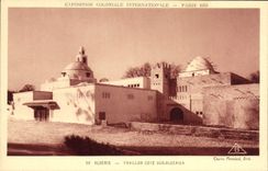 CPA Exposition Coloniale Internationale Paris 1931 Algerie Pavillon Cote Sud algerien