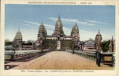 CPA Exposition Coloniale Internationale Paris 1931 Temple d'Angkor 