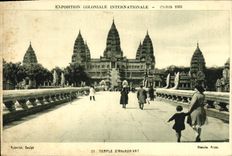 CPA Exposition Coloniale Internationale Paris 1931 Temple d'Angkor Vat
