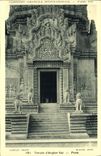 VINTAGE POSTCARD Exposition Colonial International Paris 1931 Temple d' Angkor Vat Carries