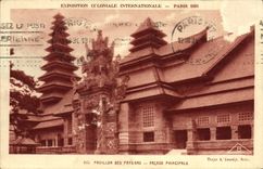 CPA Exposition Coloniale Internationale Paris 1931 Pavillon des Pays Bas Facade principale