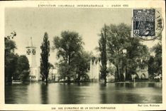 CPA Exposition Coloniale Internationale Paris 1931 Vue d'ensemble de la section portugaise